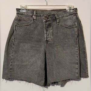 NEW We The Free Boomerang Denim Long Shorts